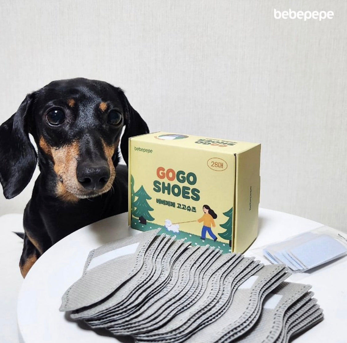 Bebepepe - go go shoes dog shoes non-slip dog socks disposable shoes