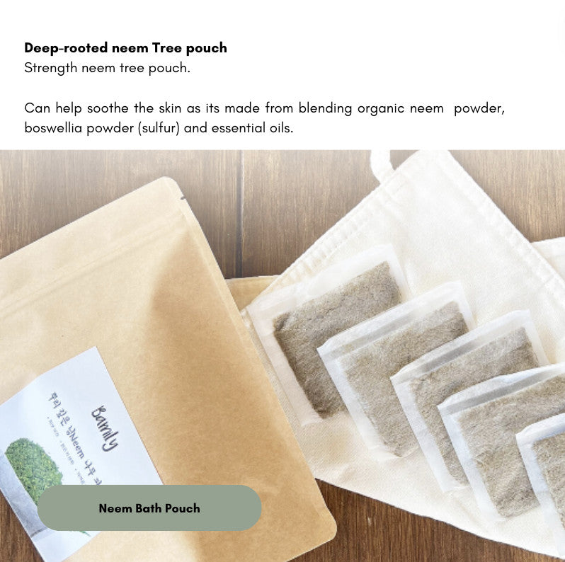 Bamily - Deep-rooted Neem Tree Pouch (5EA)