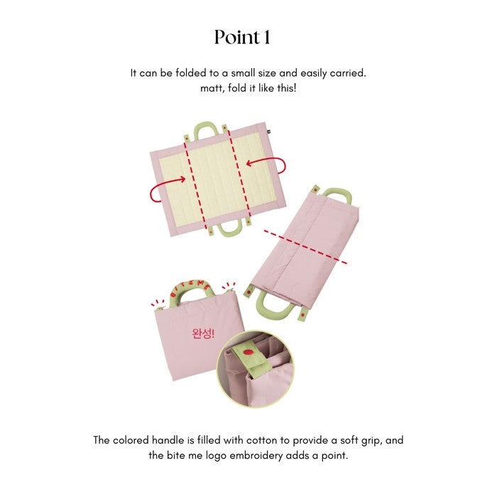 BITE ME - Compact picnic mat