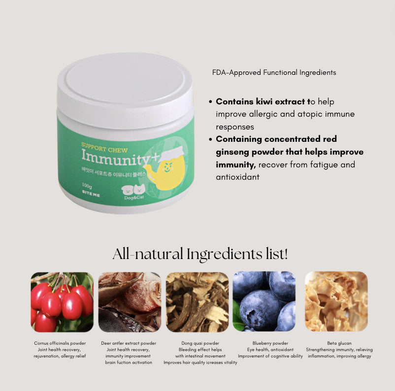 BITE ME - Support Chew Supplement for Dogs & Cats