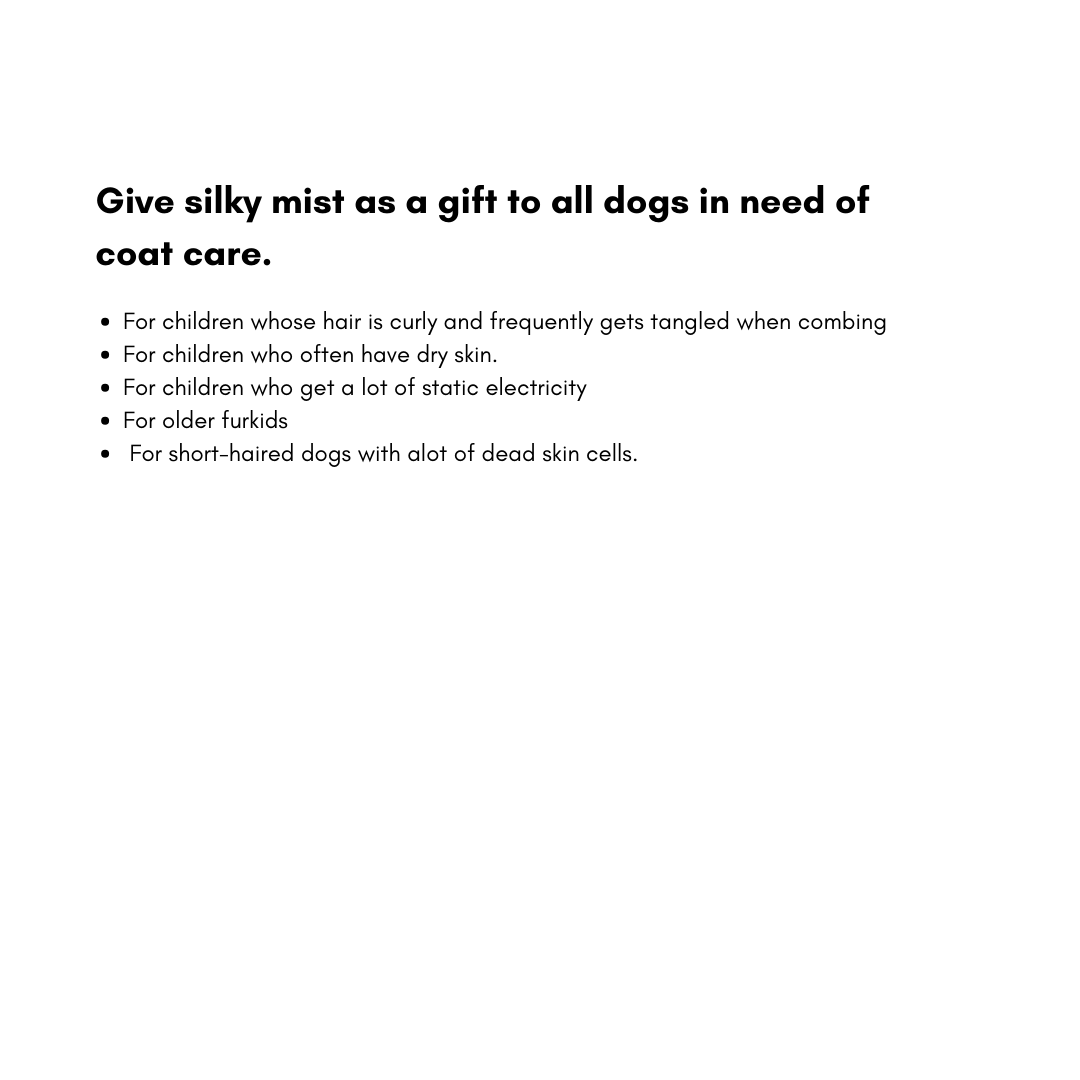 Ricorso Korea - Premium detangler dog spray for normal sensitive dogs