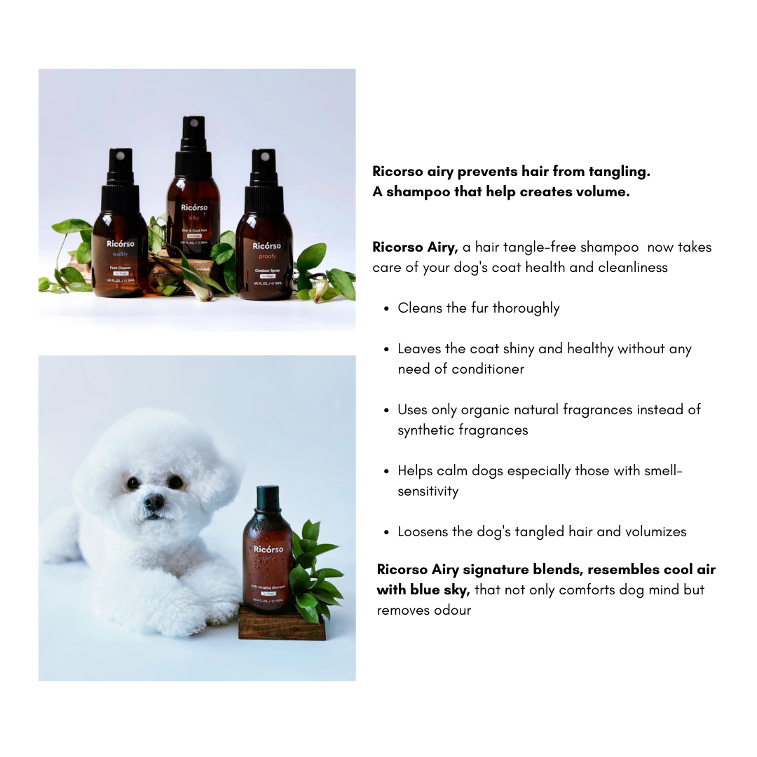Ricorso Korea - Airly Premium dog shampoo volumizing