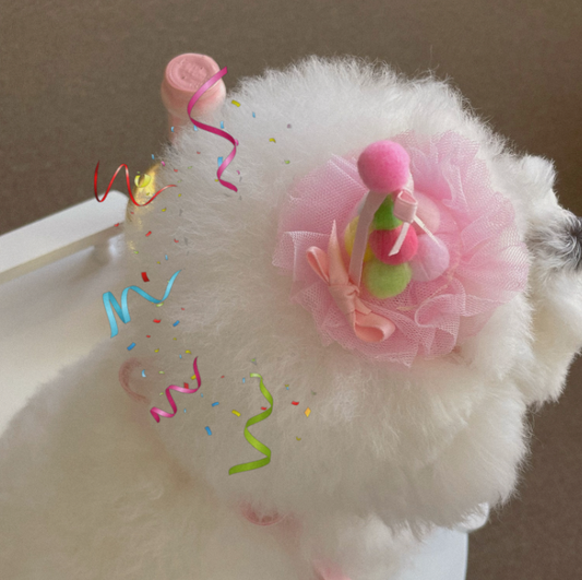 Hug me more - Pompom party Hat