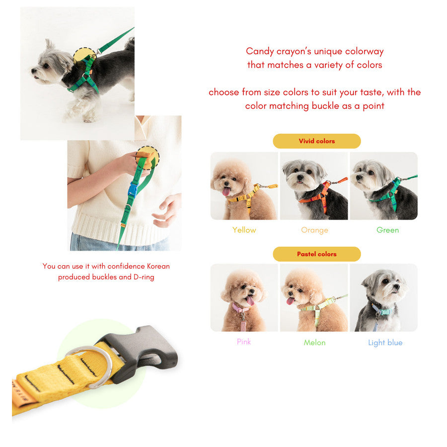 BITE ME - Candy Crayon Hands Free Leash