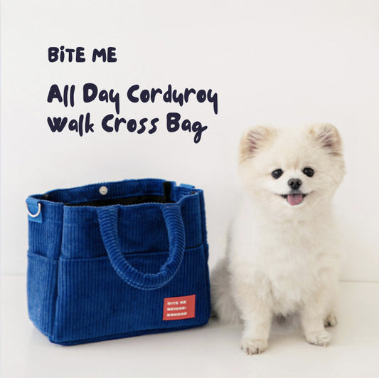 BITE ME - All Day Corduroy Walkie Bag