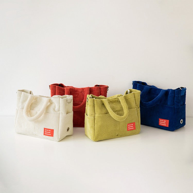 BITE ME - All Day Corduroy Walkie Bag