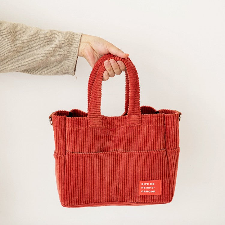 BITE ME - All Day Corduroy Walkie Bag