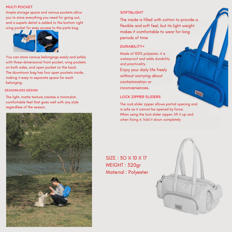 Comfy Ravioli - downtown bag walkie bag