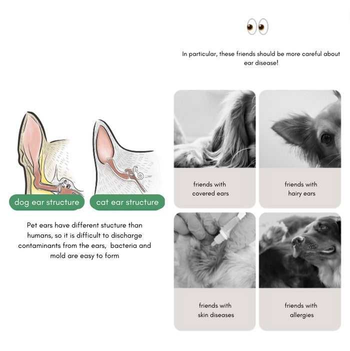 BITE ME - Soft Ear cleaner for dogs