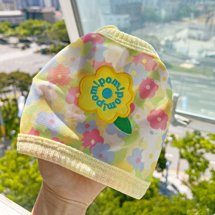 Pompompom - Flower see through tee