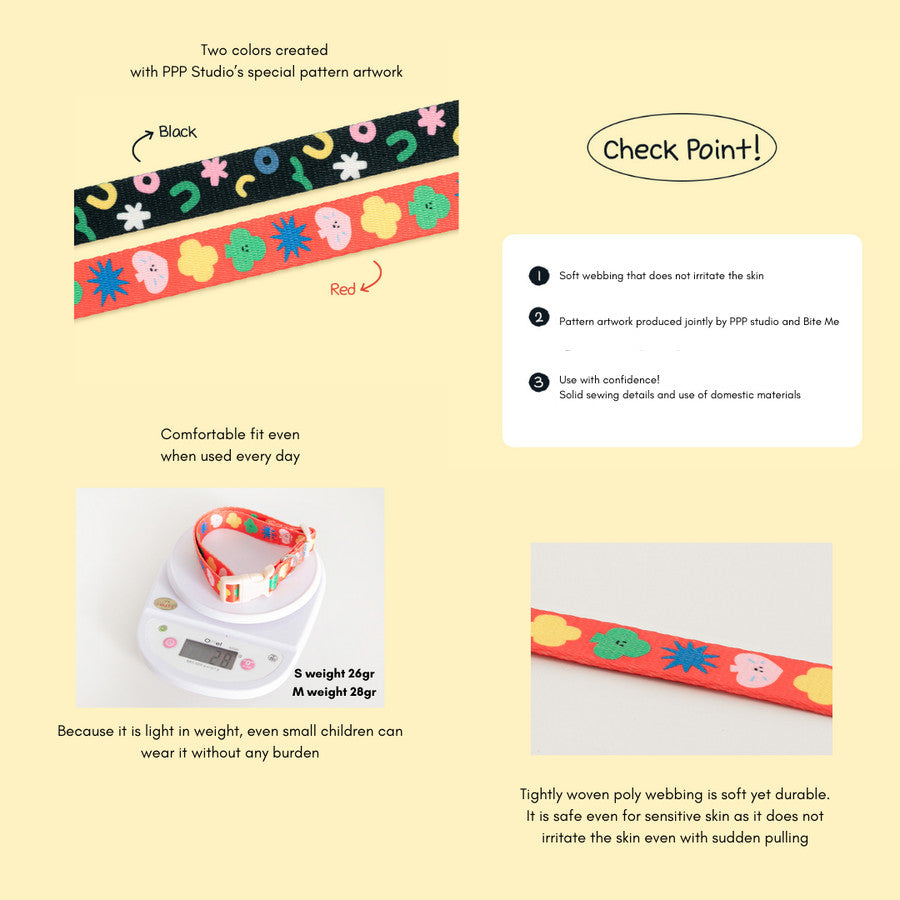 BiteMe X PiPiPi Studio Collar Dogs & Cats