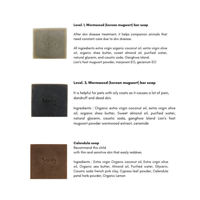 Bamily - Dog & Cat natural soap bar