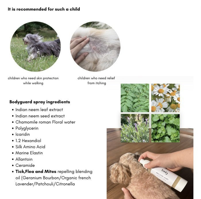 Bamily - Bodyguard spray anti-bugs anti-tick/flea spray