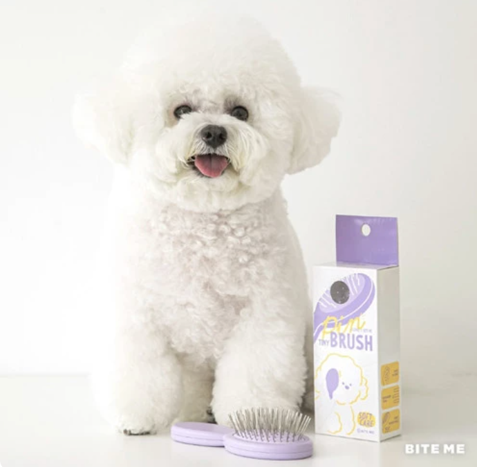 BITE ME x Arang Pin Brush for dogs